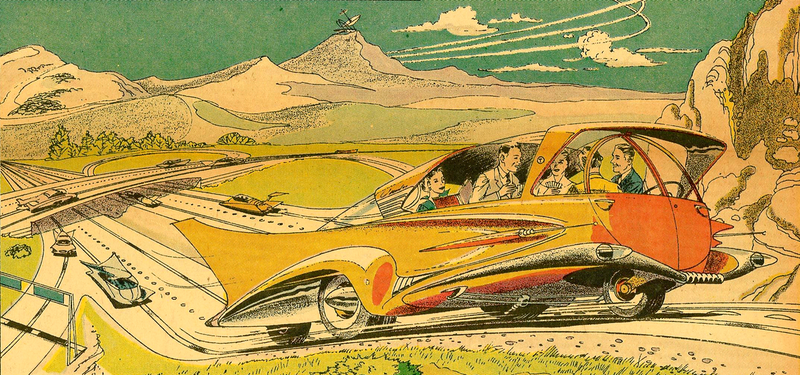 Illustration for article titled The Futuristic Comic That Turned the Sunday Funnies into a Cold War Weapon